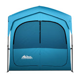 Weisshorn Double Camping Shower & Toilet Tent – Outdoor Privacy Enclosure