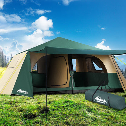 Weisshorn Instant Up Camping Tent - 8 Person