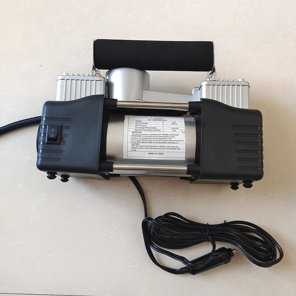 Portable 12V Air Compressor – 85L/min Portable Inflator & Deflator
