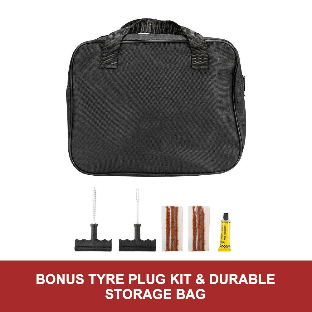 Portable 12V Air Compressor – 85L/min Portable Inflator & Deflator
