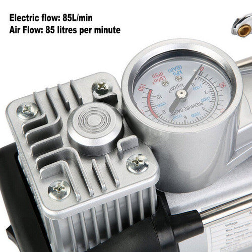 Portable 12V Air Compressor – Heavy-Duty Tyre Inflator & Deflator