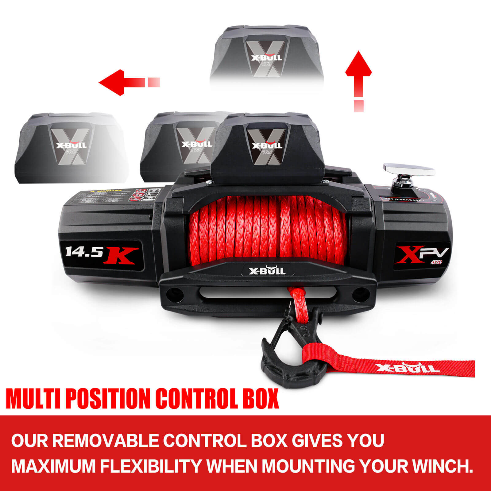 X-BULL electric winch 