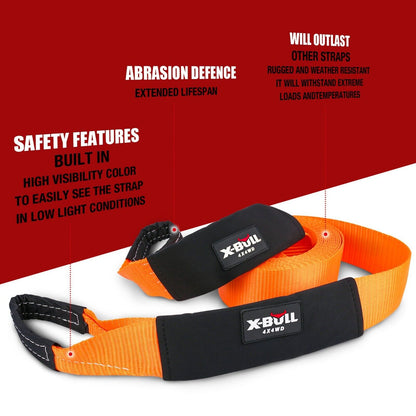 X-BULL 12-Piece Winch Recovery Kit – The Ultimate Off-Road 4X4 Solution