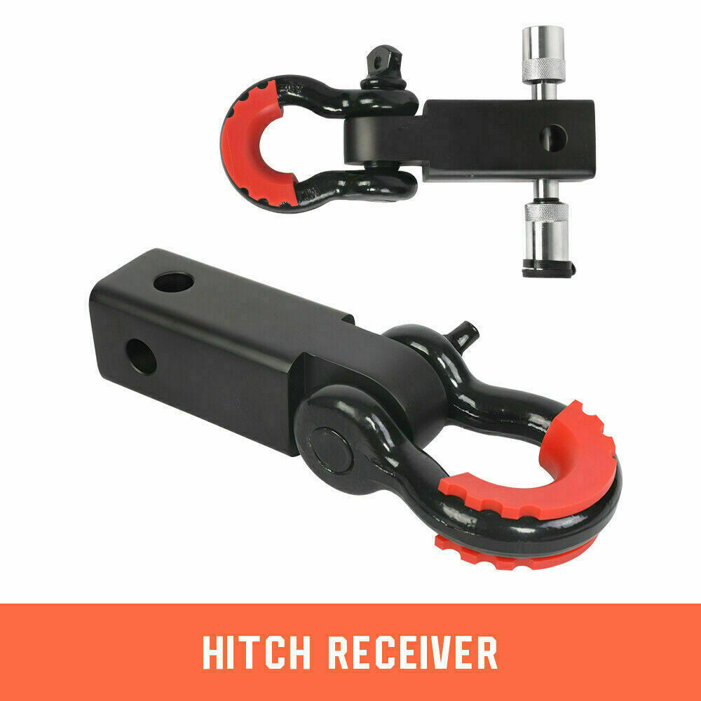 X-BULL 8-Piece Winch Accessory Kit – Ultimate 4WD Recovery Kit