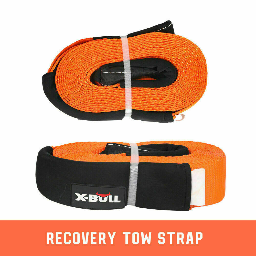 X-BULL 8-Piece Winch Accessory Kit – Ultimate 4WD Recovery Kit