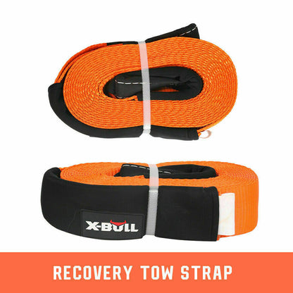 X-BULL 8-Piece Winch Accessory Kit – Ultimate 4WD Recovery Kit