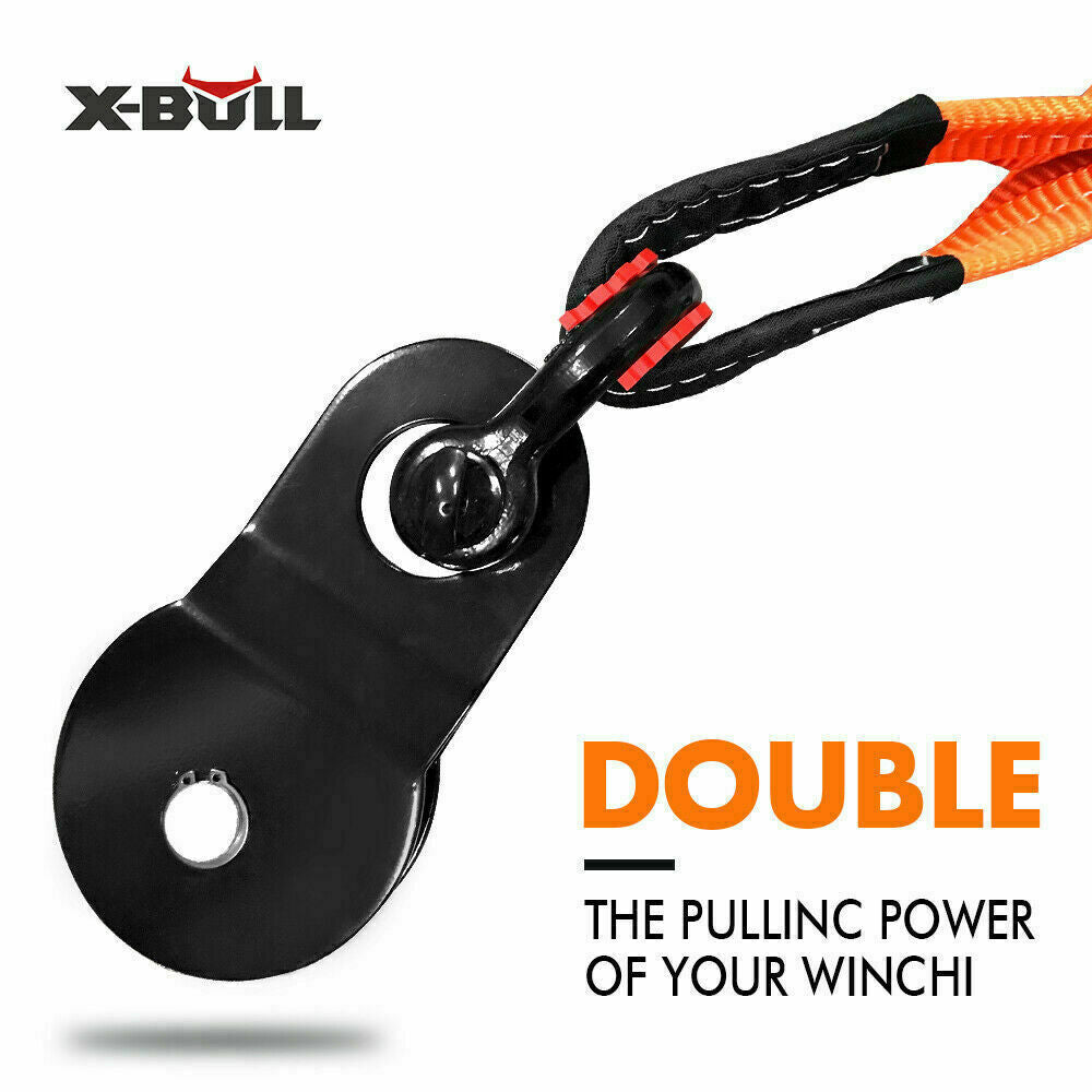 X-BULL 8-Piece Winch Accessory Kit – Ultimate 4WD Recovery Kit