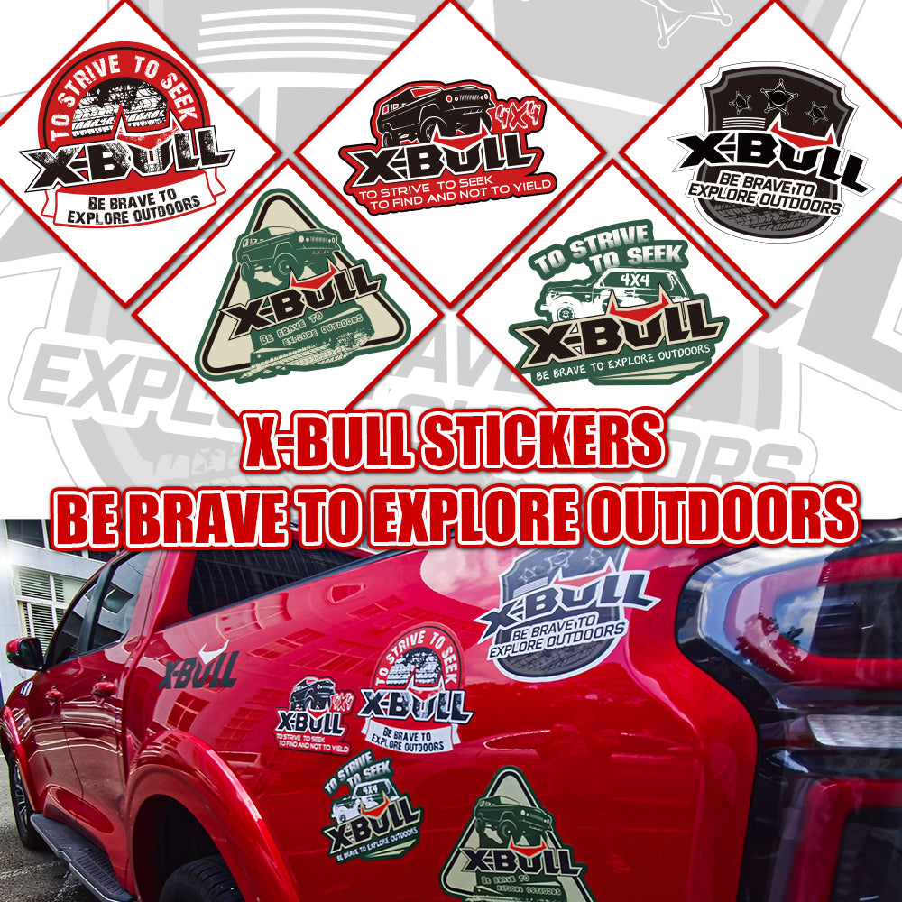 X-BULL 6-Piece 4X4 Off-Road Recovery Kit – Kinetic Rope, Snatch Strap & Winch Damper