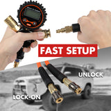X-BULL Indeflate Digital 4-Hose Tyre Inflation & Deflation System – 4WD Pressure Equaliser
