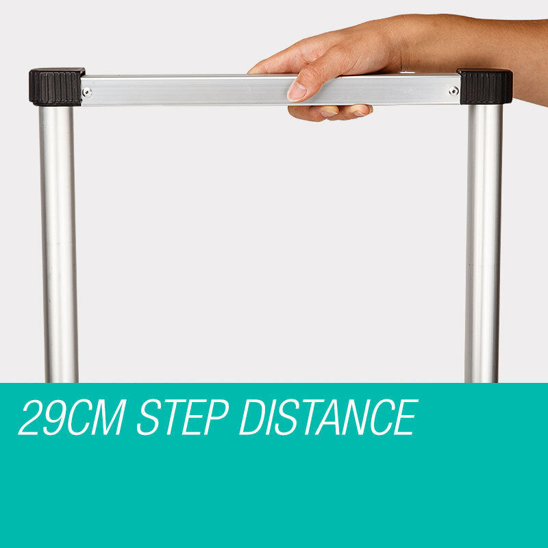 Bullet 2m Telescopic Aluminium Ladder – Compact, Lightweight & Built for Outdoor Adventure