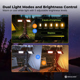 Social Hike Rechargeable Telescopic Camping Light – 20W LED Lantern & Power Bank