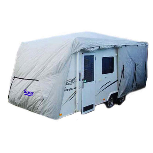 Samson Heavy Duty Caravan Cover 16-18ft - Waterproof, UV-Treated & Breathable