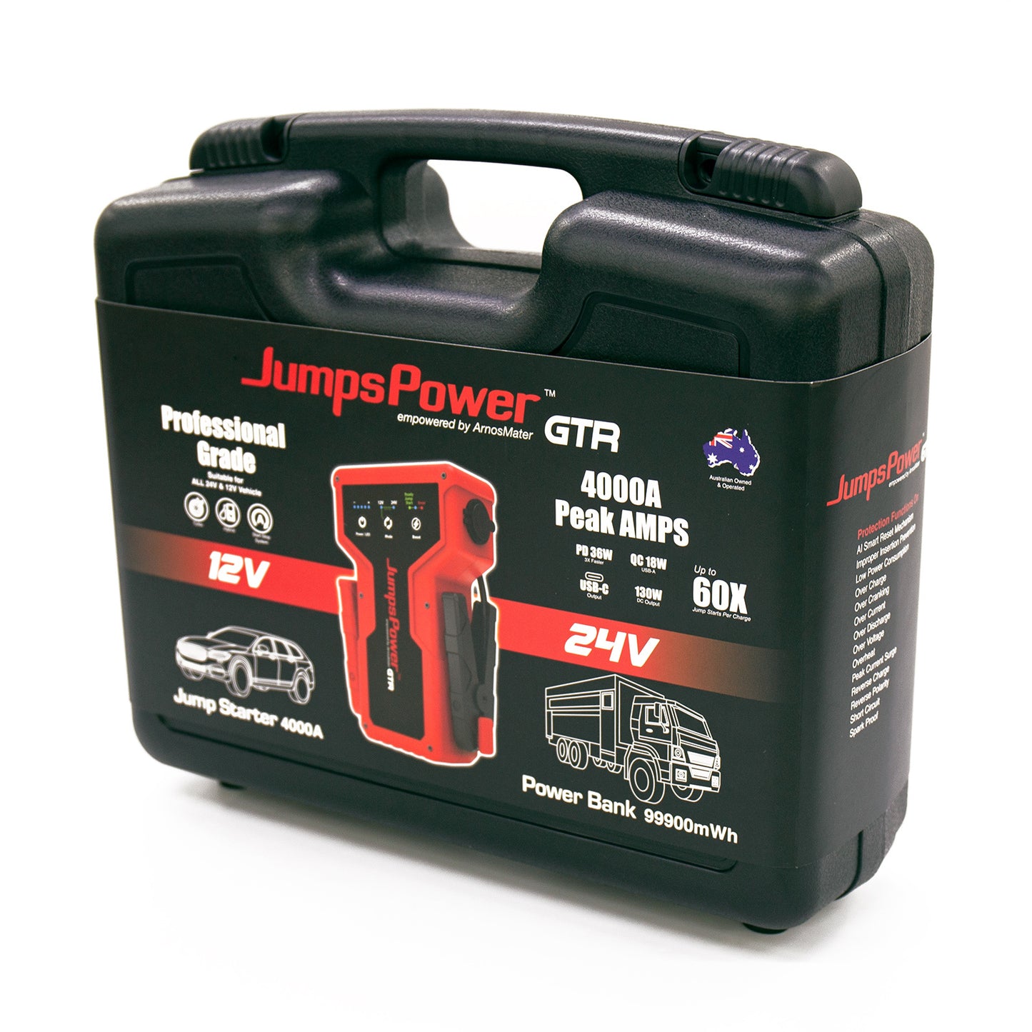 JumpsPower GTR 4000A Jump Starter & Power Bank