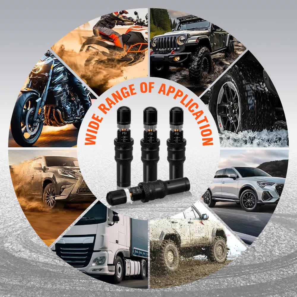 Tyre Deflators – 10~30 PSI | Precision 4x4 Air Down Kit for Off-Roading