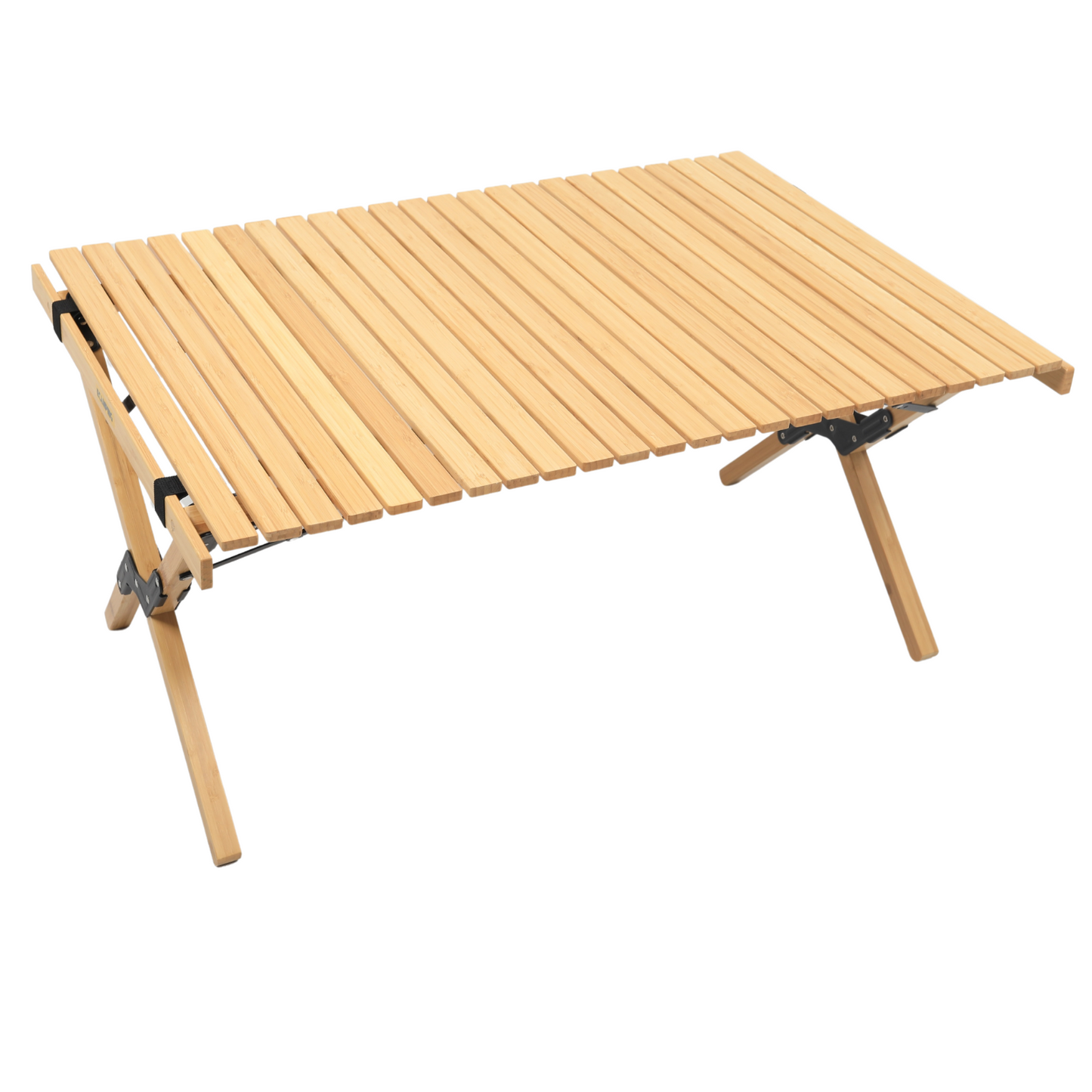 2 Chairs & 1 Table Bamboo Camping Set – Portable Outdoor Picnic Furniture