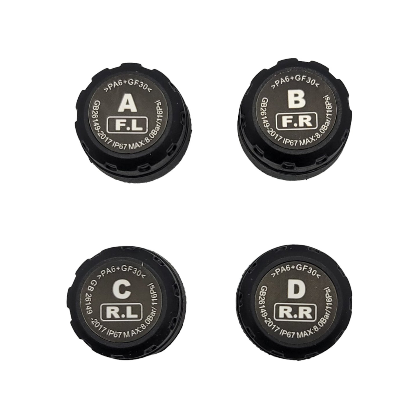 HRIDZ 1050 Solar Wireless TPMS – Car Tyre Pressure Monitoring System