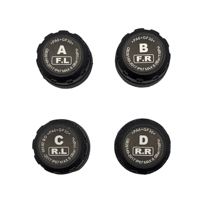 HRIDZ 1050 Solar Wireless TPMS – Car Tyre Pressure Monitoring System