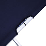 Camping Bed Folding Stretcher Lightweight w/ Carry Bag – Navy
