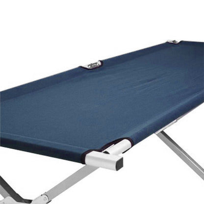 Camping Bed Folding Stretcher Lightweight w/ Carry Bag – Navy