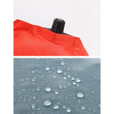 Self-Inflating Camping Mattress Air Bed – 2.5cm Thick Joinable Sleeping Mat for Hiking & Outdoors – Red