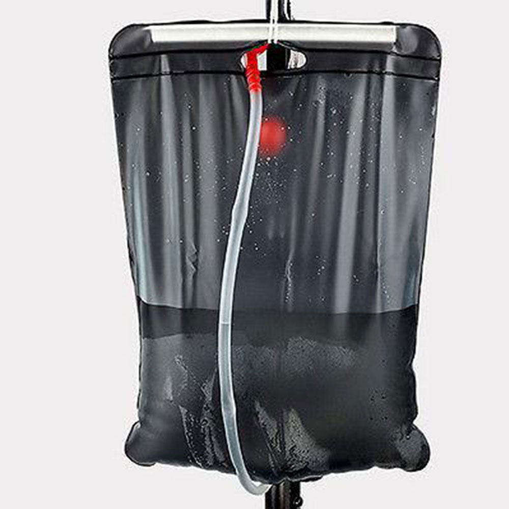 Pop-Up Portable Privacy Shower Tent & 20L Camping Shower Bag – Green