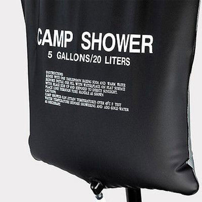 Pop-Up Portable Privacy Shower Tent & 20L Camping Shower Bag – Green