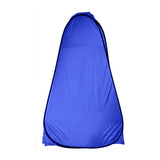 Pop-Up Camping Shower & Toilet Tent – Outdoor Privacy Shelter (Blue)