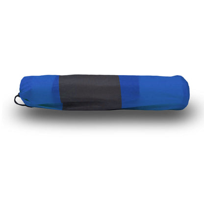 Double Self-Inflating Camping Mattress – 5cm Thick Joinable Air Bed for Hiking & Outdoors – Blue