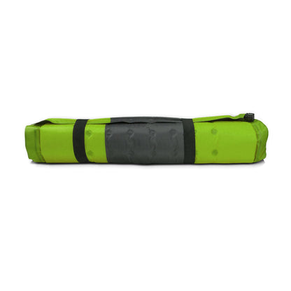 Double Self-Inflating Camping Mattress – 5cm Thick Joinable Air Bed for Hiking & Outdoors – Green