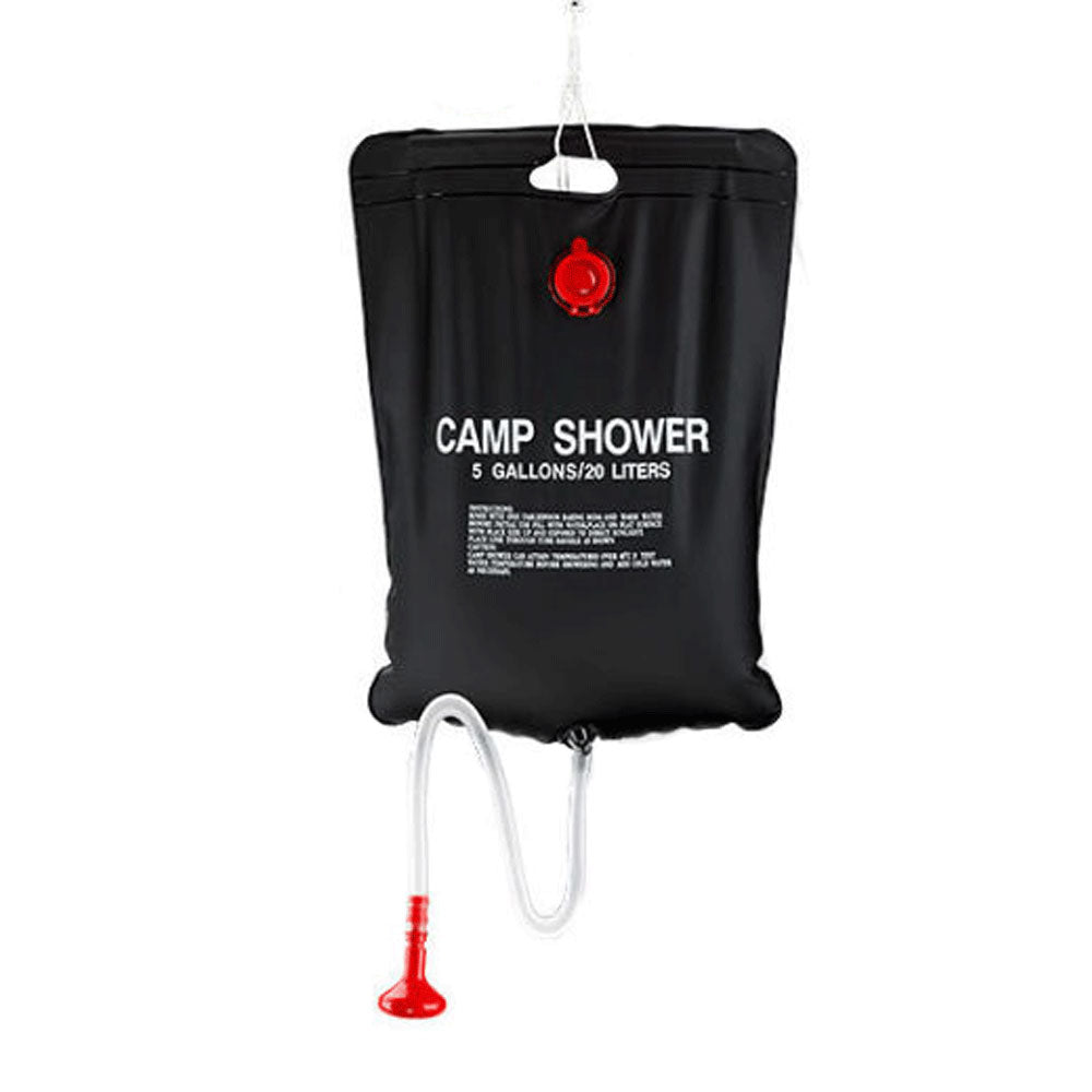 20L Solar Heated Camping Shower Bag | Outdoor Portable Camp Shower