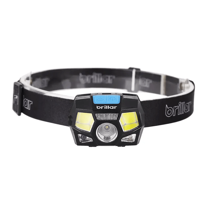 Brillar Sixth Sense – 200 Lumen Rechargeable Headlamp with Motion Sensor