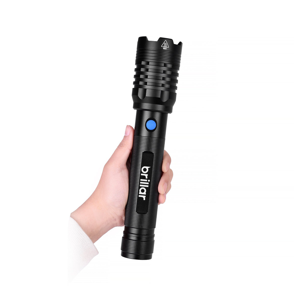 Brillar Commander 4000 Lumen USB Rechargeable Torch – Power, Precision, Performance