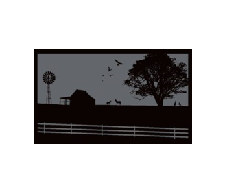 Country Grey 3m x 1.8m Recycled Poly Camping Mat