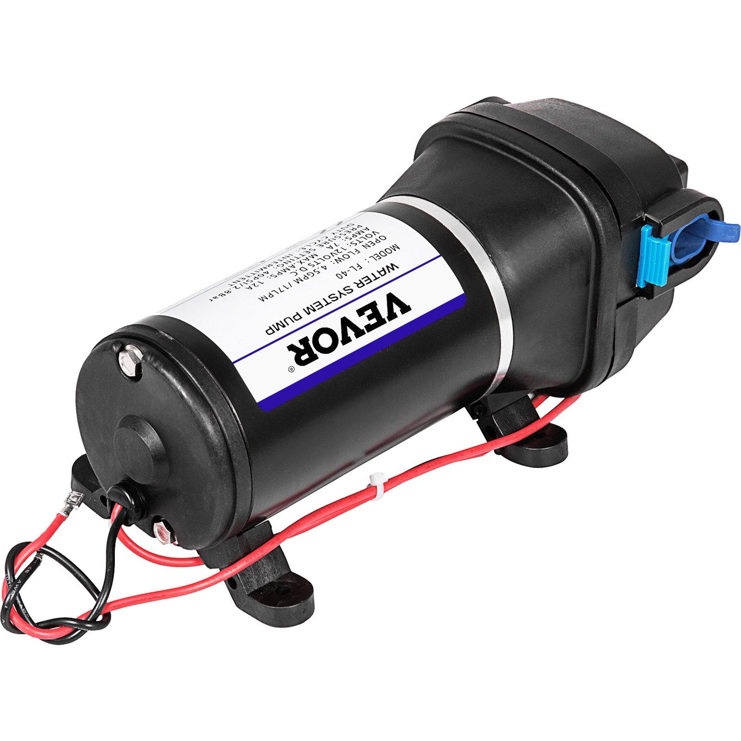 12V Water Pump FL-40 High Pressure 17LPM – Caravan, Boat, Camping, Washdown