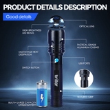 Brillar Commander 4000 Lumen USB Rechargeable Torch – Power, Precision, Performance