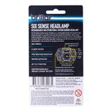 Brillar Sixth Sense – 200 Lumen Rechargeable Headlamp with Motion Sensor