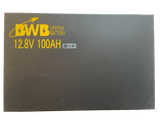BWB Super Slim 100Ah 12V LiFePO₄ Lithium Battery (Optional Bluetooth Monitoring) — Australian Made