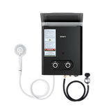 Devanti Portable Gas Water Heater – Outdoor Camping Shower (Black)