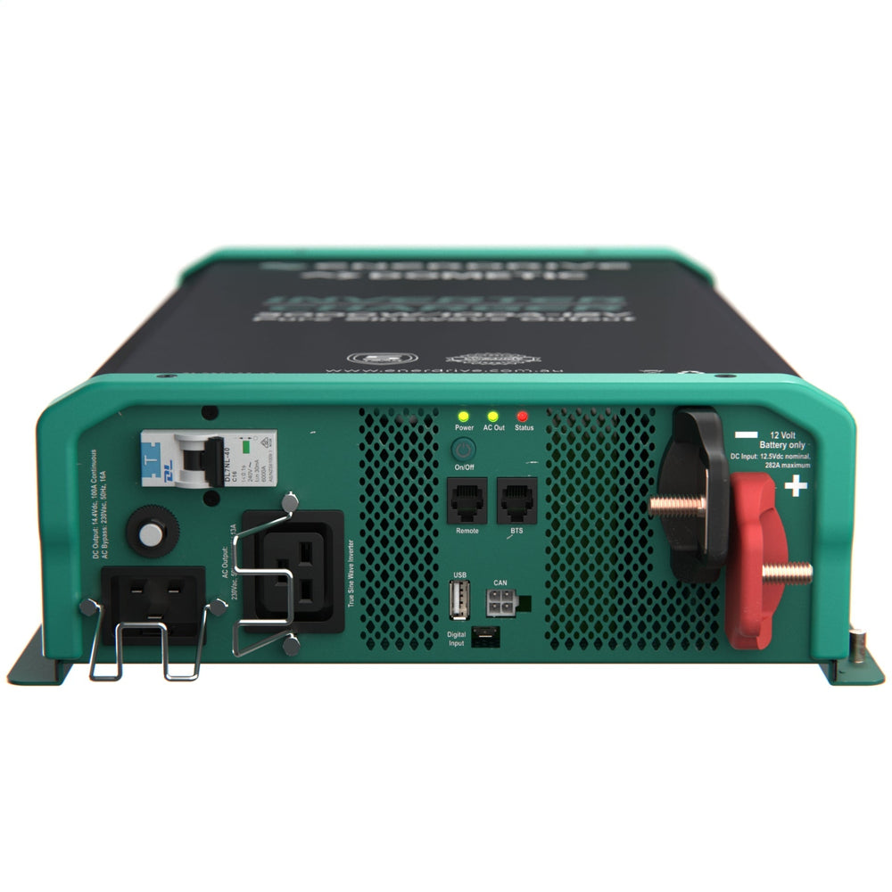 Enerdrive Dometic inverter charger 3000W 100A 12V Pure Sinewave Output