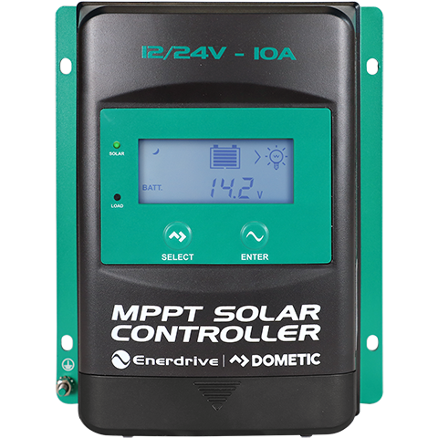 Enerdrive MPPT Solar Charge Controller – 10A 12/24V (w/ LCD Display)