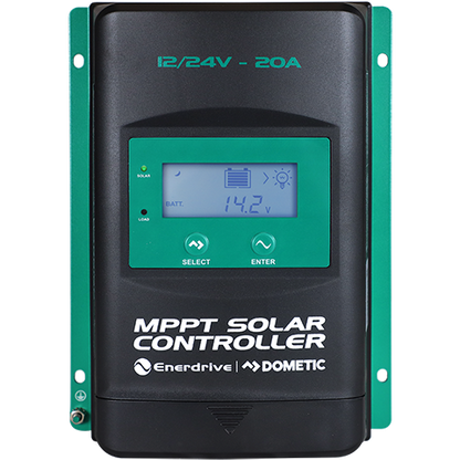 Enerdrive MPPT Solar Charge Controller – 20A 12/24V (w/ LCD Display)