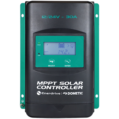 Enerdrive MPPT Solar Charge Controller – 30A 12/24V (w/ LCD Display)