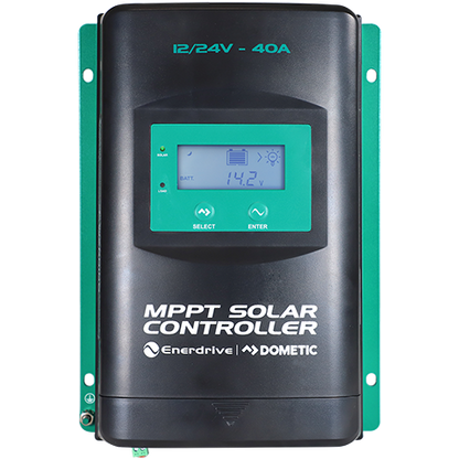 Enerdrive MPPT Solar Charge Controller – 40A 12/24V (w/ LCD Display)