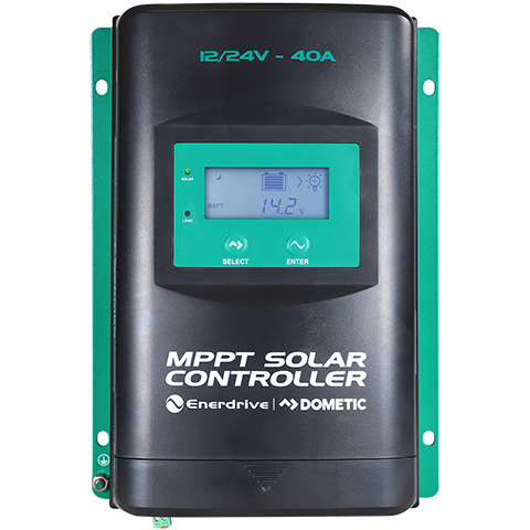 Enerdrive MPPT Solar Charge Controller – 40A 12/24V (w/ LCD Display)