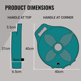 Flat Out 12.5m Drink Water Hose on Narrow Reel
