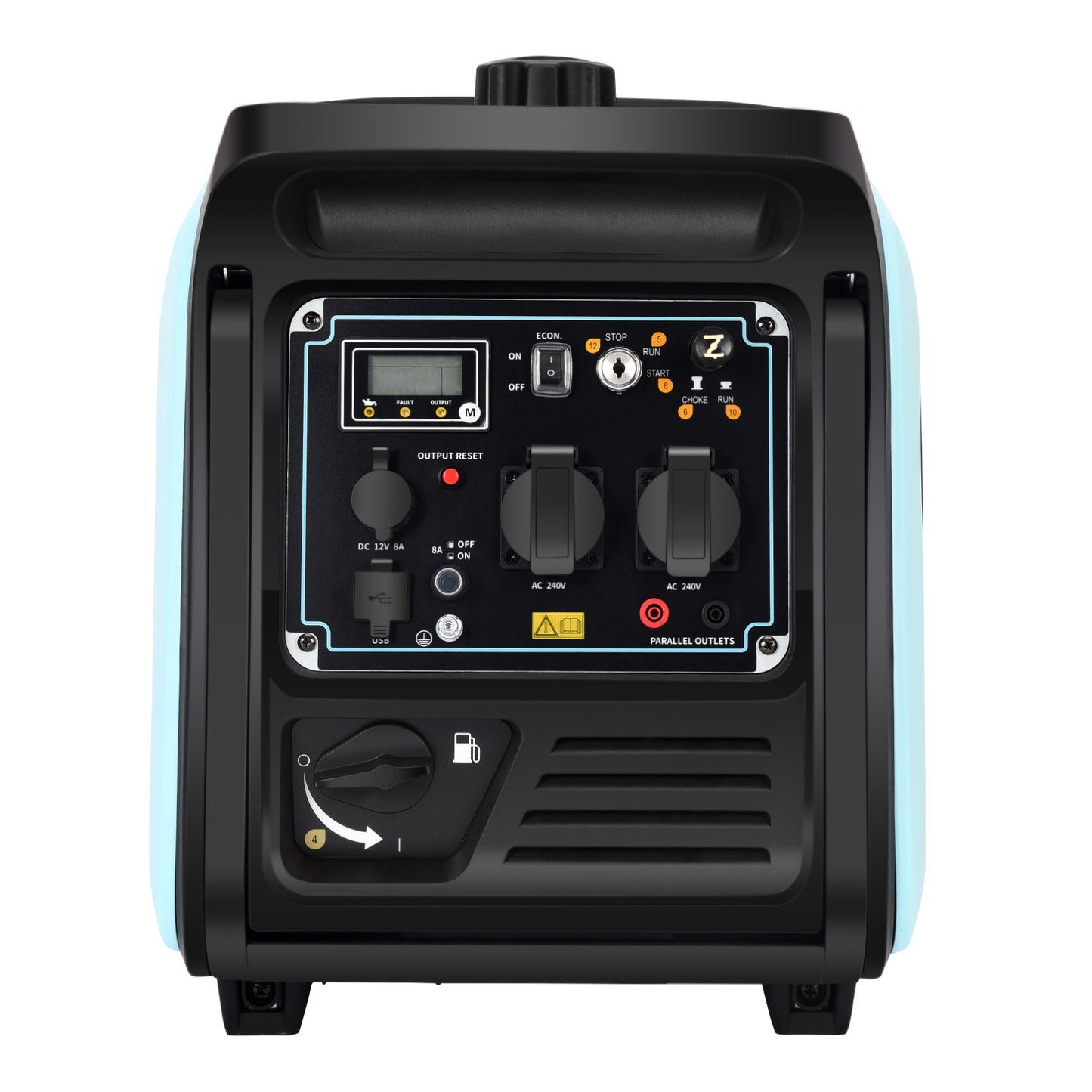 Gentrax 4200W Generator – Pure Sine Wave Inverter, Quiet, Portable Power for Camping & Caravans (3.5kW Rated Output)