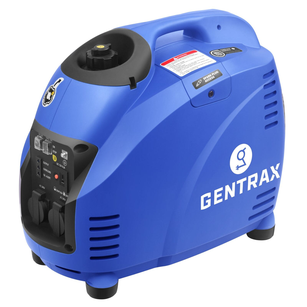 Gentrax 3500W Generator – Pure Sine Wave Inverter, Quiet, Portable Power for Camping & Caravanning (3.0kW Rated Output)