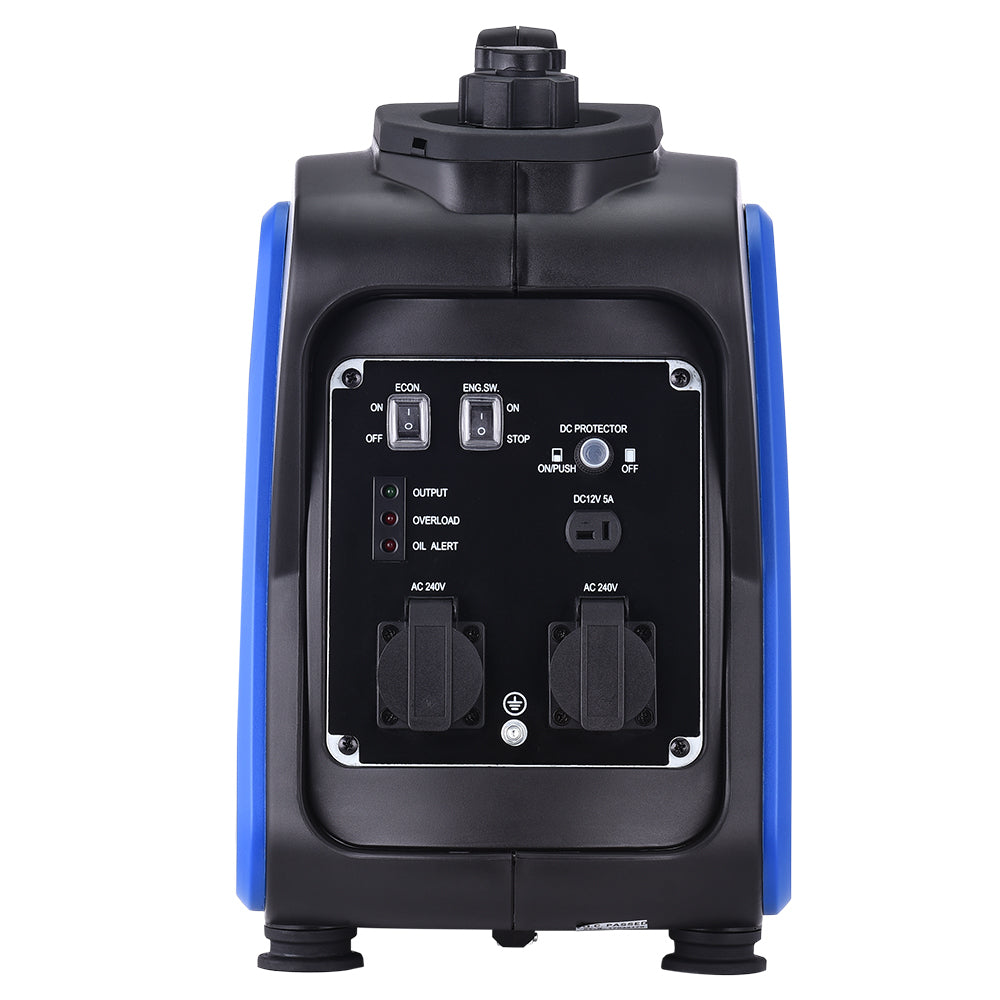 Gentrax 2000W Generator – Pure Sine Wave Inverter, Quiet & Compact Power for Camping & Caravanning (1.7kW Rated Output)