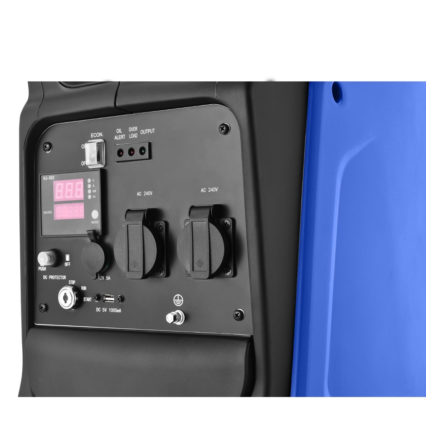 Gentrax 3500W Generator with Remote Starter – Pure Sine Wave Inverter, Quiet, Portable Power for Camping & Caravans (3.2kW Rated Output)