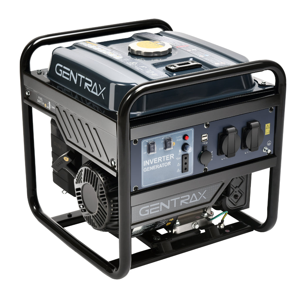 Gentrax 3500kW Open Frame Generator – Pure Sine Wave Inverter, Quiet, Portable Power (3.0kW Rated Output)